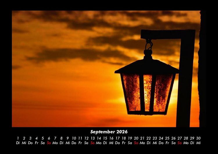 Produktbild: Sonnenunterg&auml;nge 2026 Fotokalender DIN A3