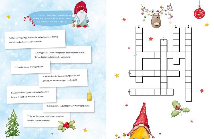 Produktbild: Mein R&auml;tselbuch - Weihnachten bei den Wichteln