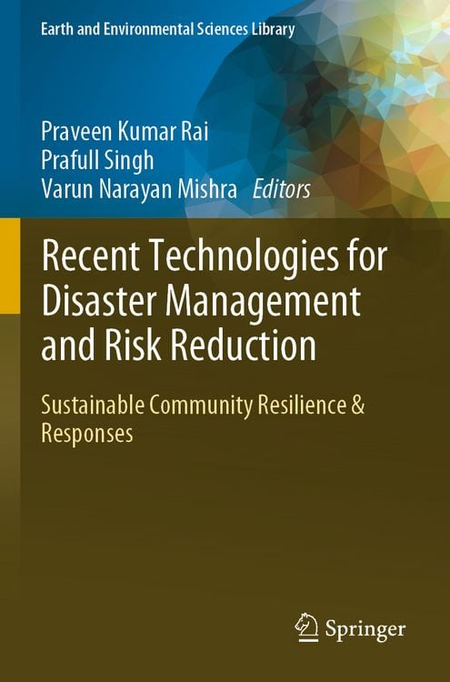 Produktbild: Recent Technologies for Disaster Management and Risk Reduction