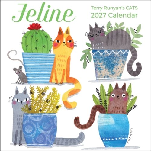 Produktbild: Feline 2027 Wall Calendar