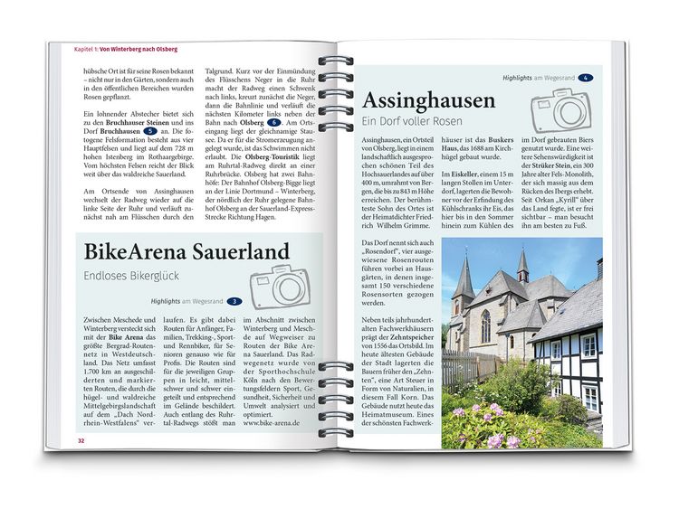 Produktbild: KOMPASS Radreisef&uuml;hrer RuhrtalRadweg