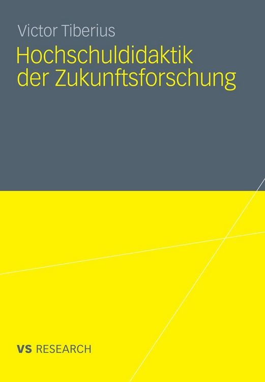 Produktbild: Hochschuldidaktik der Zukunftsforschung