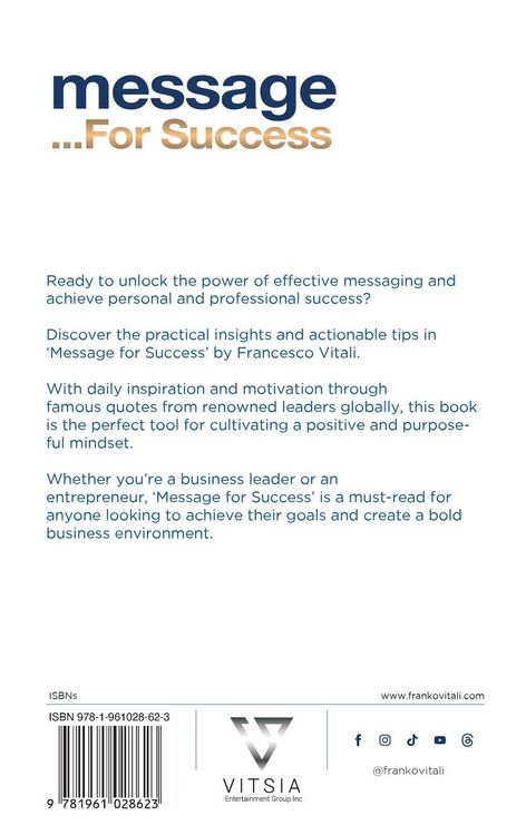 Produktbild: Message For Success