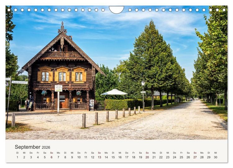 Produktbild: Himmel &uuml;ber Potsdam (Wandkalender 2026 DIN A4 quer), CALVENDO Monatskalender
