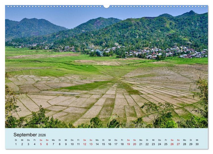 Produktbild: Indonesien - Die kleinen Sundainseln (hochwertiger Premium Wandkalender 2026 DIN A2 quer), Kunstdruck in Hochglanz