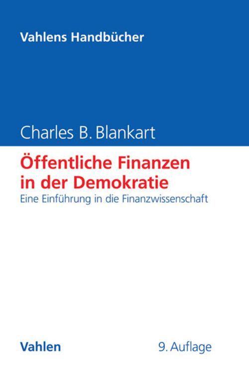Produktbild: &Ouml;ffentliche Finanzen in der Demokratie