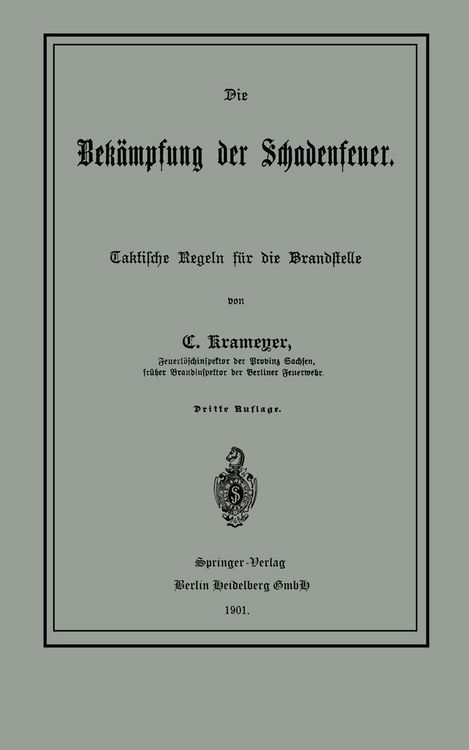 Produktbild: Die Bek&auml;mpfung der Schadenfeuer