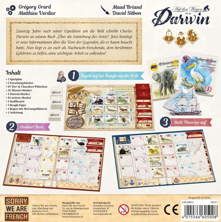 Produktbild: Auf den Wegen von Darwin