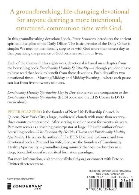 Produktbild: The Emotionally Healthy Spirituality Day by Day