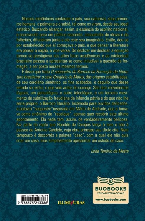 Produktbild: O sequestro do barroco