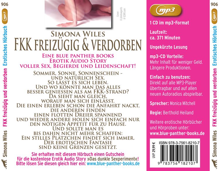 Produktbild: FKK freiz&uuml;gig und verdorben | 11 Geile erotische Geschichten | Erotik Audio Story | Erotisches H&ouml;rbuch MP3CD
