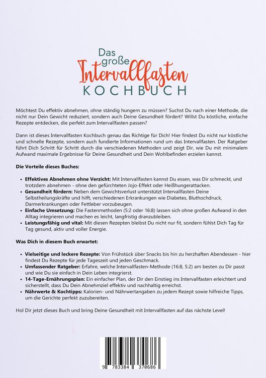 Produktbild: Das gro&szlig;e Intervallfasten Kochbuch