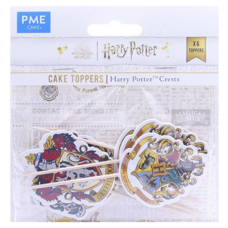 Produktbild: Cupcake Paper Toppers - Harry Potter Crests