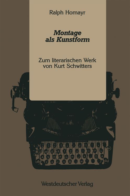 Produktbild: Montage als Kunstform