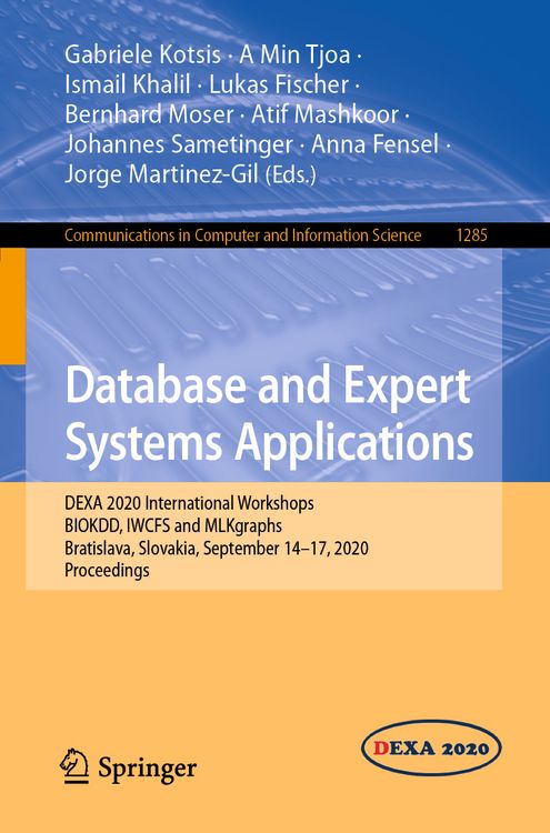 Produktbild: Database and Expert Systems Applications