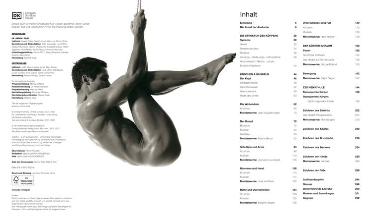 Produktbild: Anatomie f&uuml;r K&uuml;nstler