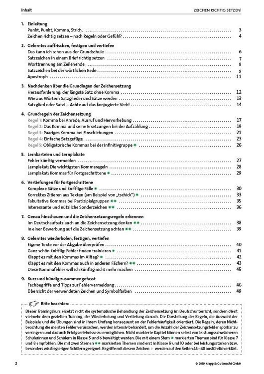 Produktbild: Richtige Zeichensetzung in 5 bis 10 - Sch&uuml;lerarbeitsheft