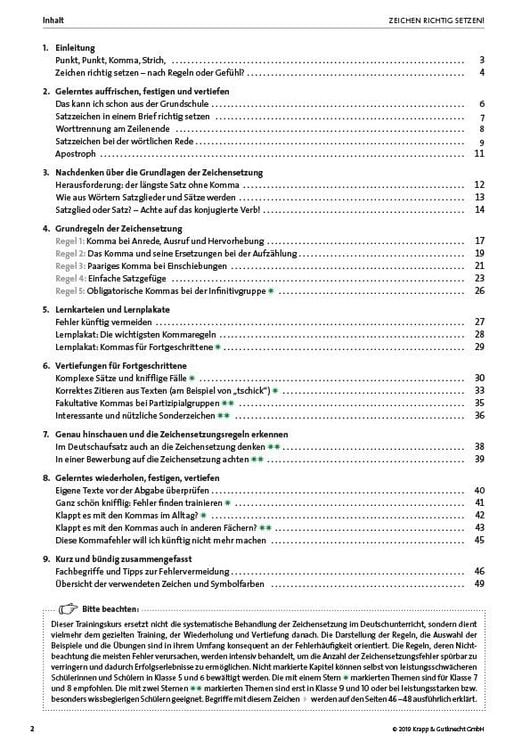 Produktbild: Zeichen richtig setzen! Klasse 5&ndash;10 &ndash; Sch&uuml;lerarbeitsheft