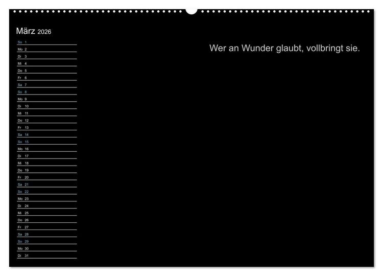 Produktbild: Mein Pers&ouml;nlicher Kalender (hochwertiger Premium Wandkalender 2026 DIN A2 quer), Kunstdruck in Hochglanz