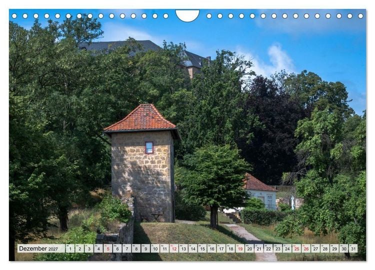 Produktbild: Blankenburg verzaubert - Die Bl&uuml;tenstadt im Harz (Wandkalender 2027 DIN A4 quer), CALVENDO Monatskalender