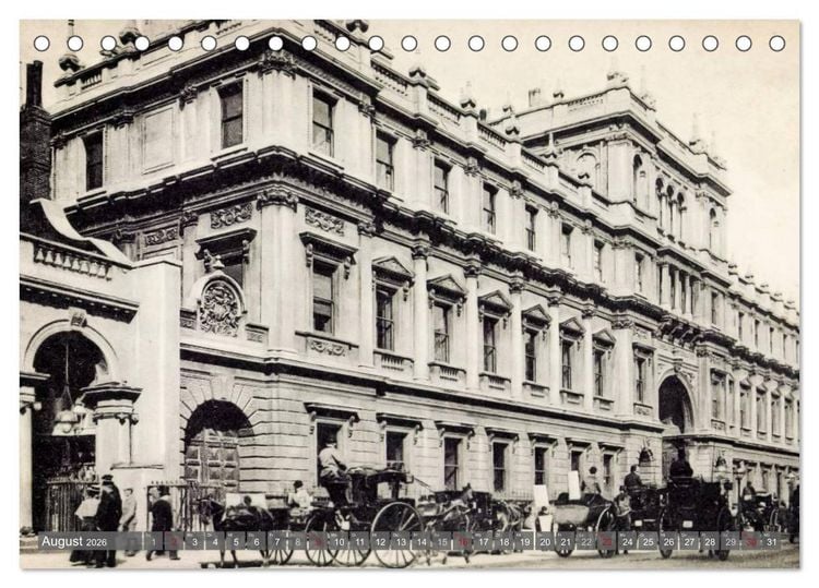 Produktbild: Sch&ouml;nes altes London in historischen Bildern (Tischkalender 2026 DIN A5 quer), CALVENDO Monatskalender