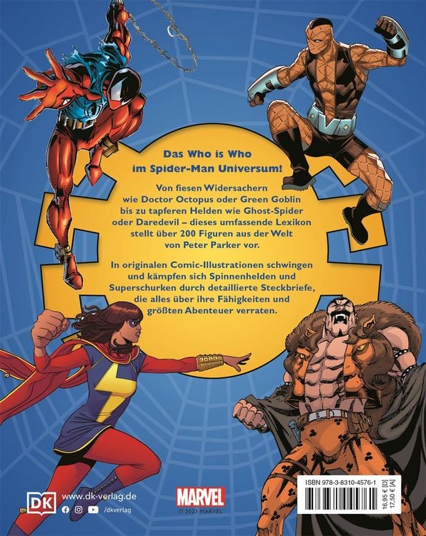 Produktbild: MARVEL Spider-Man Lexikon der Helden und Schurken