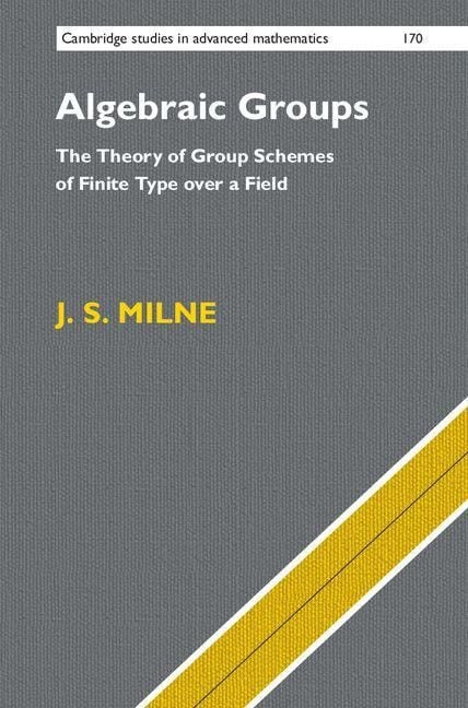 Produktbild: Algebraic Groups