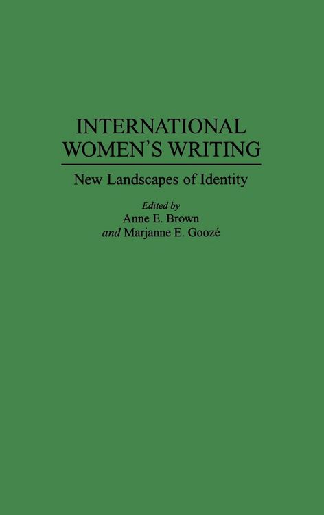 Produktbild: International Women's Writing