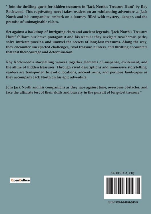 Produktbild: Jack North's Treasure Hunt