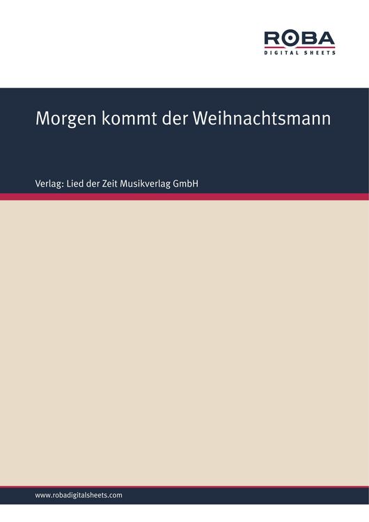 Produktbild: Morgen kommt der Weihnachtsmann