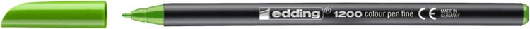 Produktbild: edding 1200 Fasermaler fein hellgr&uuml;n
