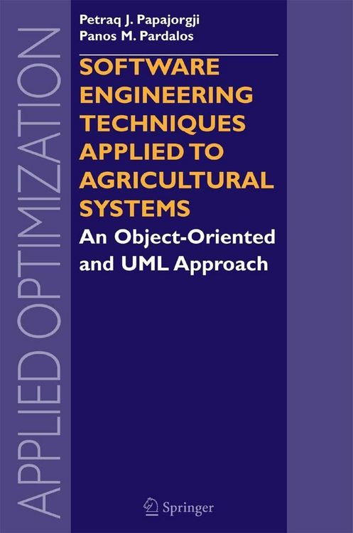 Produktbild: Software Engineering Techniques Applied to Agricultural Systems
