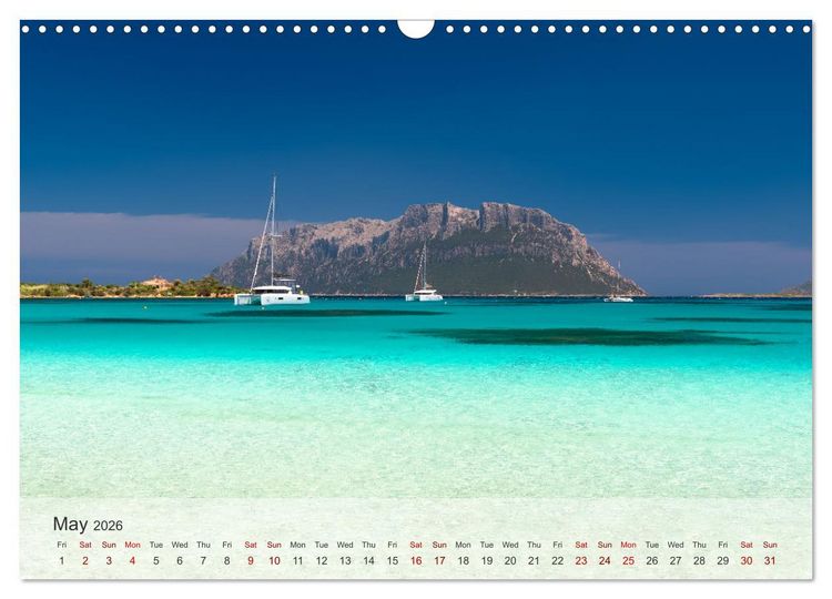 Produktbild: Wonderful Sardinia (Wall Calendar 2026 DIN A3 landscape), CALVENDO 12 Month Wall Calendar