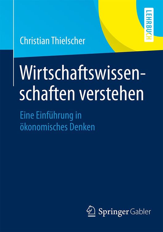 Produktbild: Wirtschaftswissenschaften verstehen