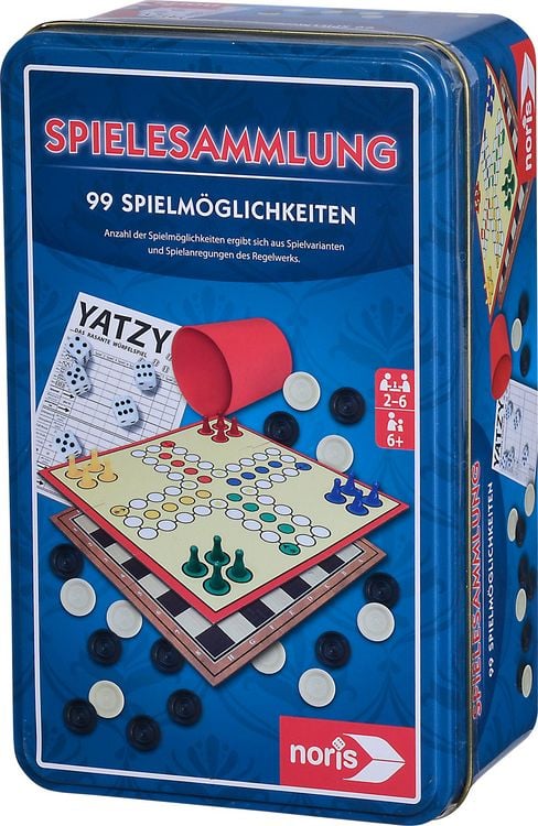 Produktbild: 99iger-Spielesammlung in Metallbox