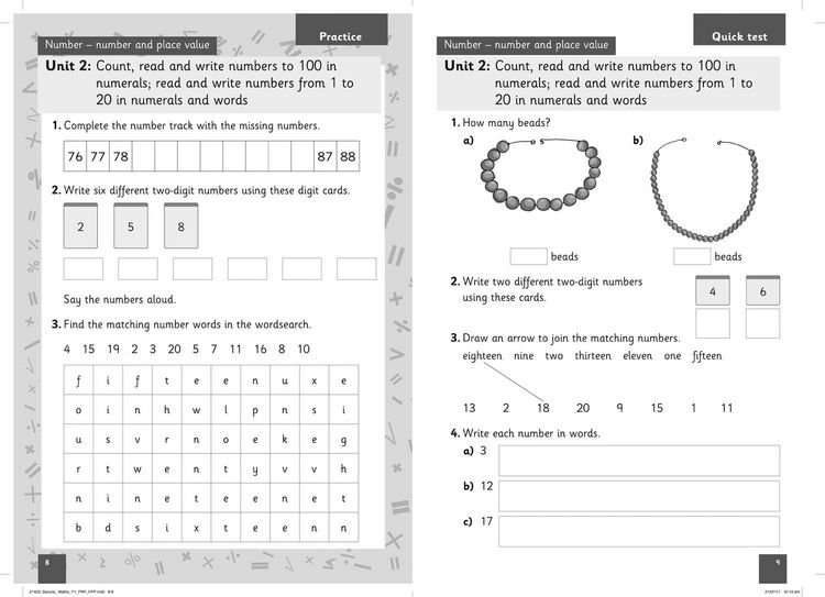 Produktbild: Secure Year 1 Maths Pupil Resource Pack