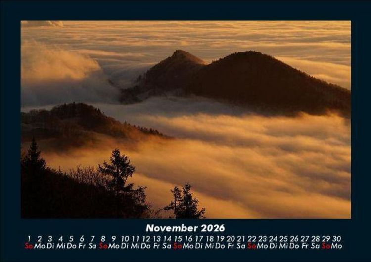 Produktbild: Bergige Welten 2026 Fotokalender DIN A5