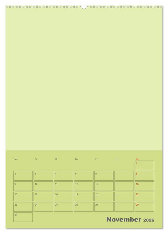 Produktbild: Bastel Terminkalender (Wandkalender 2026 DIN A2 hoch), CALVENDO Monatskalender