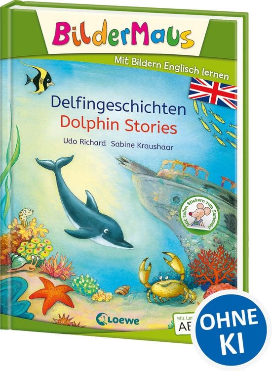 Produktbild: Bildermaus - Mit Bildern Englisch lernen - Delfingeschichten - Dolphin Stories