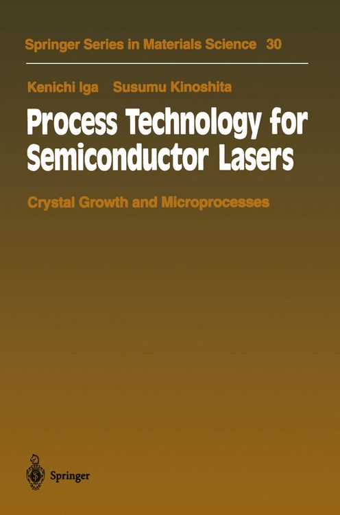 Produktbild: Process Technology for Semiconductor Lasers