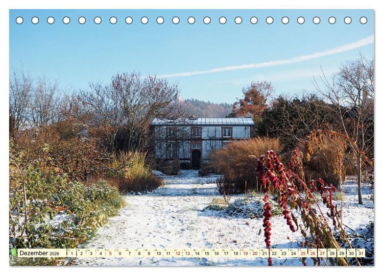 Produktbild: Der Hermannshof Das Parkjuwel in Weinheim an der Bergstra&szlig;e (Tischkalender 2026 DIN A5 quer), CALVENDO Monatskalender