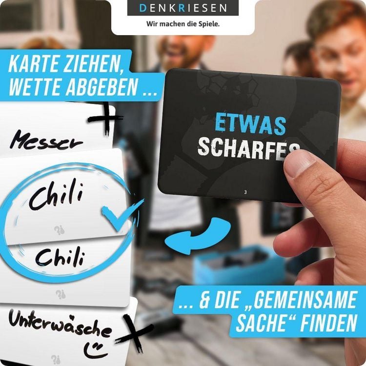 Produktbild: DENKRIESEN - PARTYFIEBER - GEMEINSAME SACHE "Das waghalsige Partyspiel"