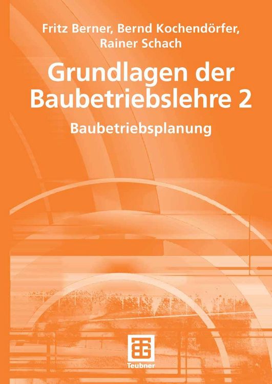 Produktbild: Grundlagen der Baubetriebslehre 2