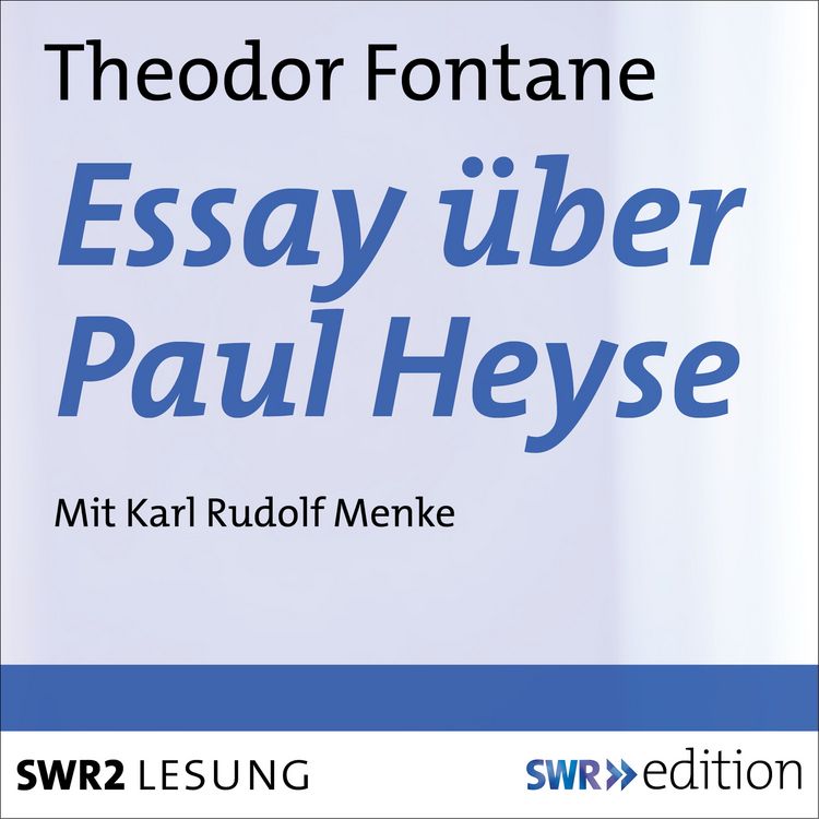 Produktbild: Essay &uuml;ber Paul Heyse