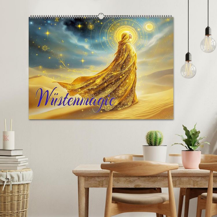 Produktbild: W&uuml;stenmagie (Wandkalender 2027 DIN A2 quer), CALVENDO Monatskalender