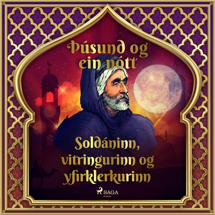 Produktbild: Sold&aacute;ninn, vitringurinn og yfirklerkurinn (&THORN;&uacute;sund og ein n&oacute;tt 19)