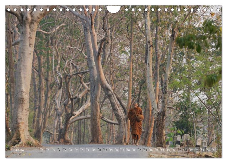 Produktbild: Thailand Christian Heeb (Wandkalender 2026 DIN A4 quer), CALVENDO Monatskalender