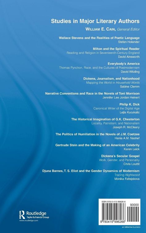 Produktbild: Djuna Barnes, T. S. Eliot and the Gender Dynamics of Modernism