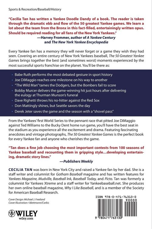Produktbild: The 50 Greatest Yankee Games