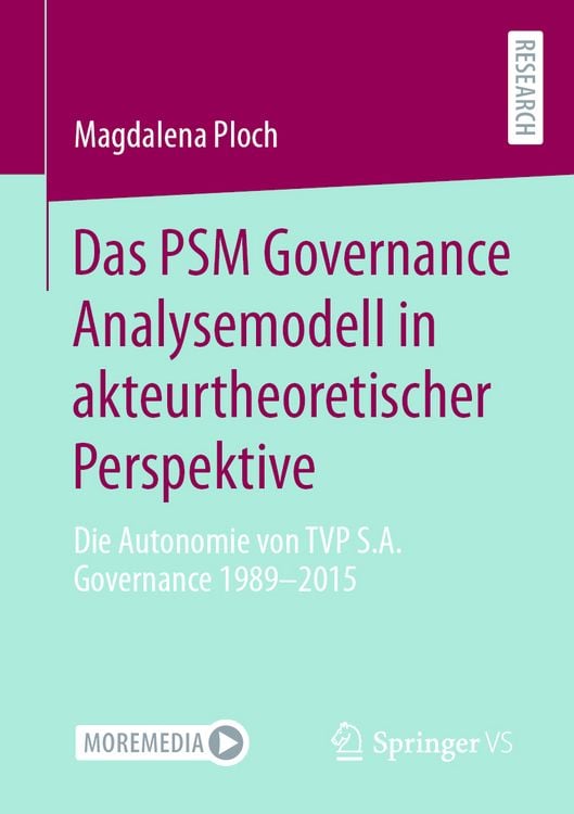 Produktbild: Das PSM Governance Analysemodell in akteurtheoretischer Perspektive